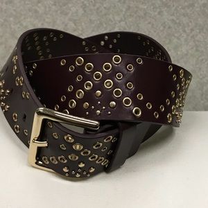 Leather Rebecca Minkoff Oxblood Belt